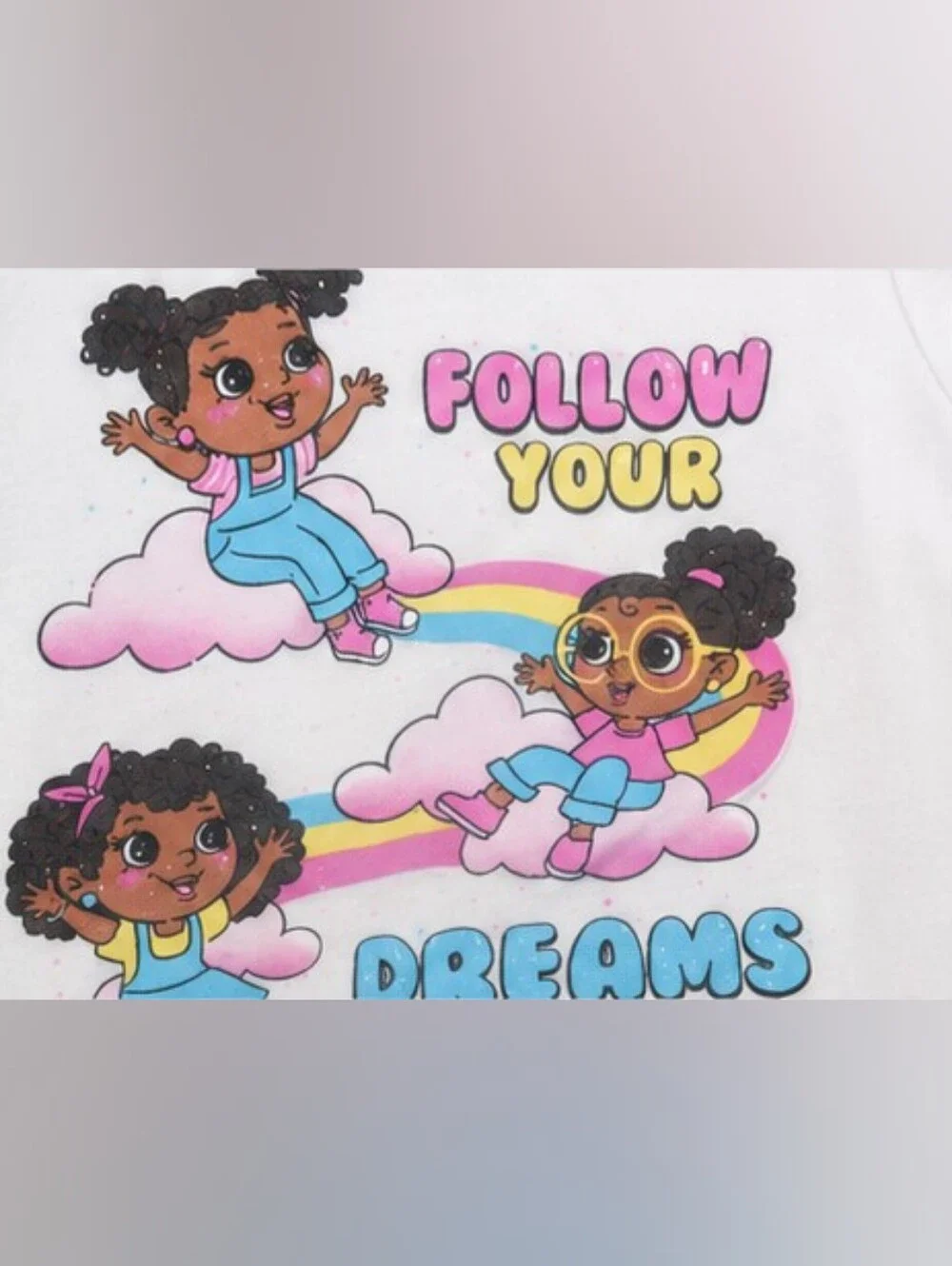 The Children's Place Pink Graphic Tee & White Graphic Tee | 2T